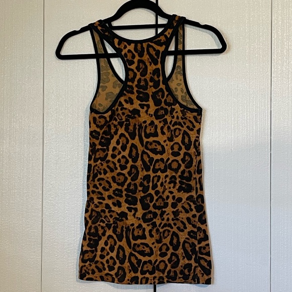 Leopard Baby Phat racer back tank small - Picture 4 of 4